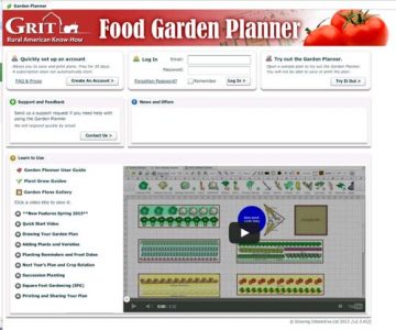 Try GRIT’s Food Garden Planner! Image